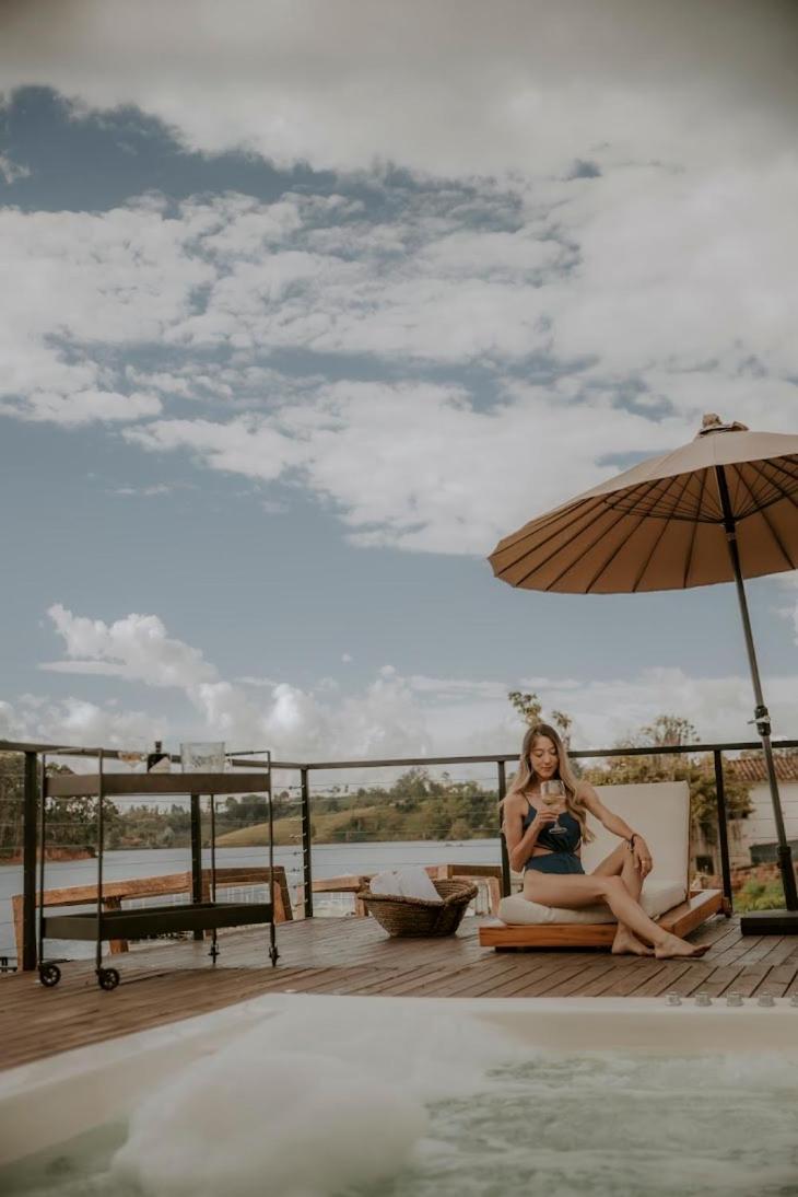 Botanico Hotel Boutique Guatape El Penol  외부 사진